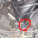 Ground wire location on air intake manifold