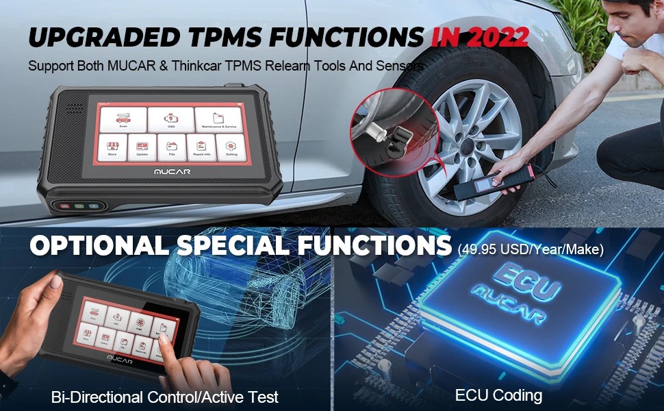 MUCAR VO6 Full System Diagnostic Scanner