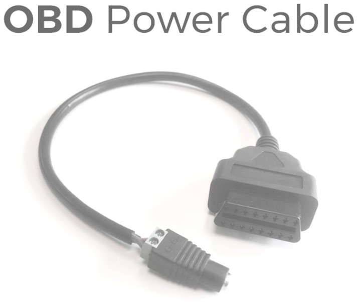 The OBD2 power cable product for external power supply