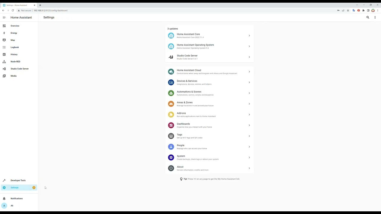 Node-RED flow editor interface displaying a WiCAN example flow for integrating OBD2 data with Home Assistant, showcasing the visual programming approach for home automation.