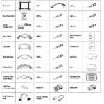 MaxiSYS MS908CV II Heavy Duty OBD2 Scanner Package Contents - Wireless VCI, cables, adapters, and carrying case included.