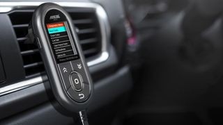 Ancel BD310 compact design on car dashboard