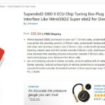 SuperOBD OBDII Chiptuning Box Amazon Listing