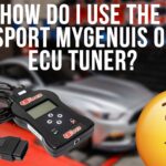 Dimsport My Genius OBD2 ECU Tuner: A handheld device for easy car performance tuning.