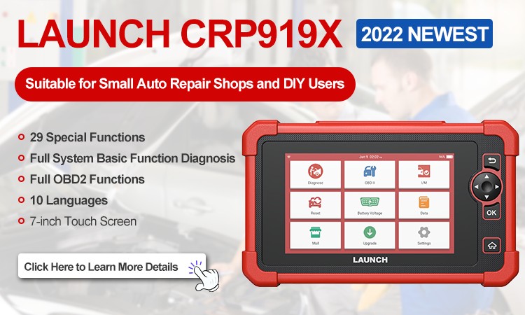 **Unlock Comprehensive Diagnostics with the LAUNCH X431 CRP919X OBD2 Scanner**